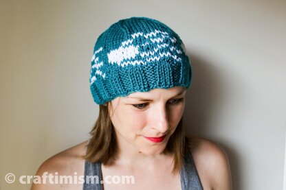Swimming Bacteria Knit Hat