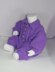 Baby Aran Button Up Moss Stitch Collar Onesie