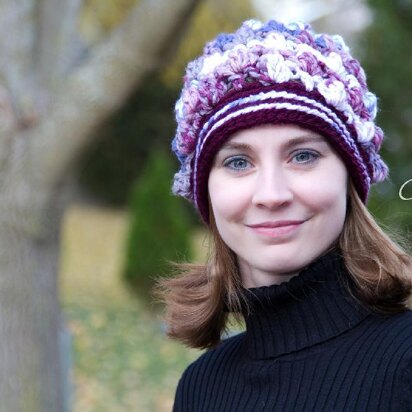 Raspberry Warmth Beanie