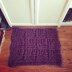 Brioche Knit Style Rug or Throw Blanket