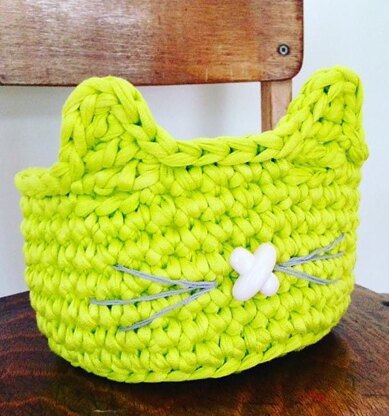 Cat O'Lantern Basket