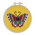 Punch Needle-Set „Schmetterling“ von Trimits – 15 cm