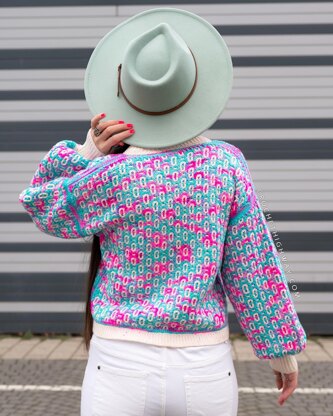 Ones and Zeroes Cardigan