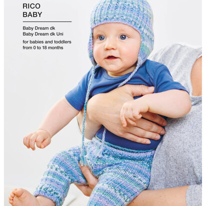 Leggins & Hat in Rico Baby Dream Luxury Touch Uni DK - 1152 - Leaflet