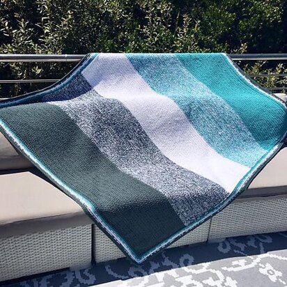 Herringbone Crochet Blanket