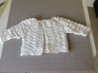 baby crochet jacket