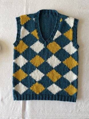 Argyll Vest Top