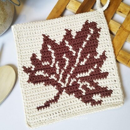 Maple Leaf Potholder