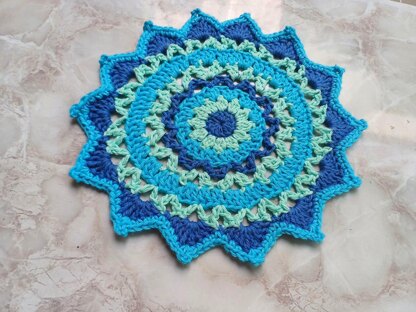 Tranquil Bloom Mandala