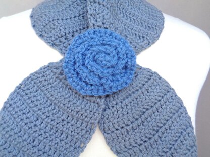 Rosette Ascot Scarf