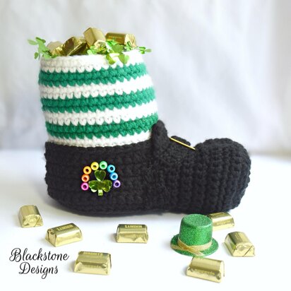 Leprechaun Shoe Basket