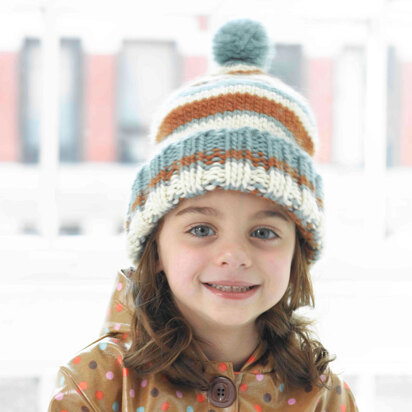 Greenwood Hat in Lion Brand Alpine Wool - 90176AD