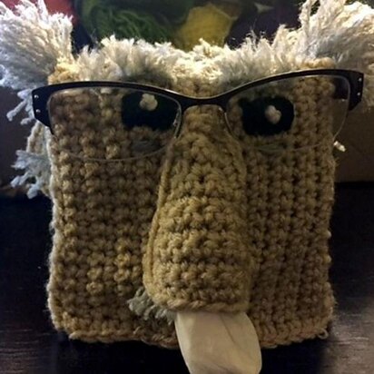 Sneezy Grandpa Tissue Cover