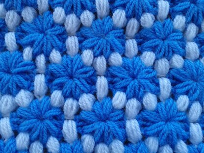 Flowers on the Clouds Baby Blanket