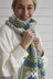 Festival Crochet Scarf - Free Crochet Pattern For Women in Debbie Bliss Dulcie by Debbie Bliss