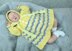 Knitting Pattern For Baby Jacket & Hat #442