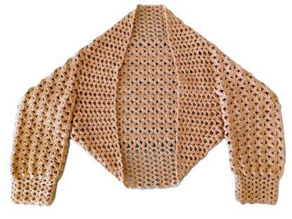 Promenade of Posies Bolero Shrug