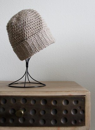 Spider Stitch Double Brimmed Hat