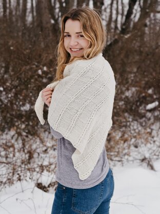 Postage Stamp Shawl