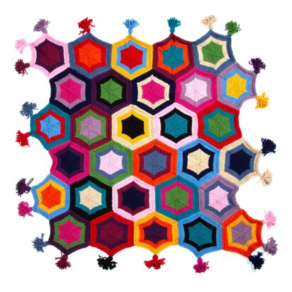 Hexagon blanket Chunky