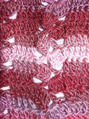 No 31 Chunky Shell And Treble Scarf