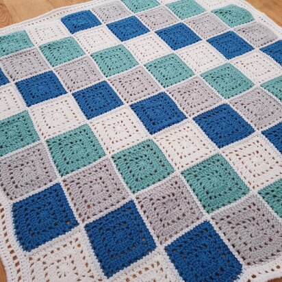Switchy Filet Squares Blanket - UK Terms