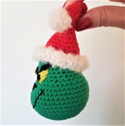 Grinch Ornament Amigurumi