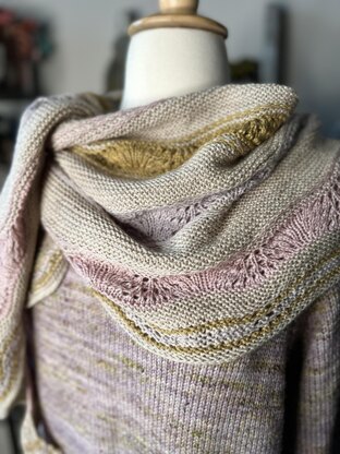 Golden Hour Shawl