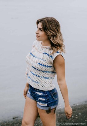 Crochet Granny Stitch Top