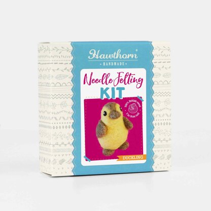Hawthorn Handmade Duckling Mini Needle Felting Kit