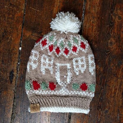 Gingerbread Beanie