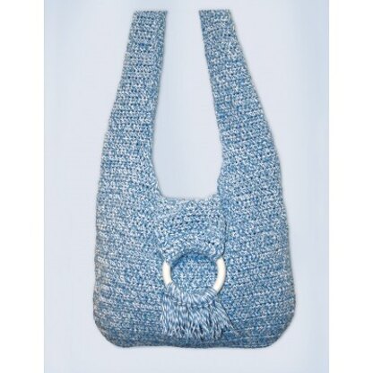 Hobo Bag in Bernat Handicrafter Cotton Twists - 405