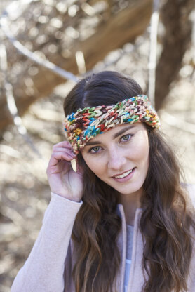 Fresia Headband in Berroco Coco - Downloadable PDF