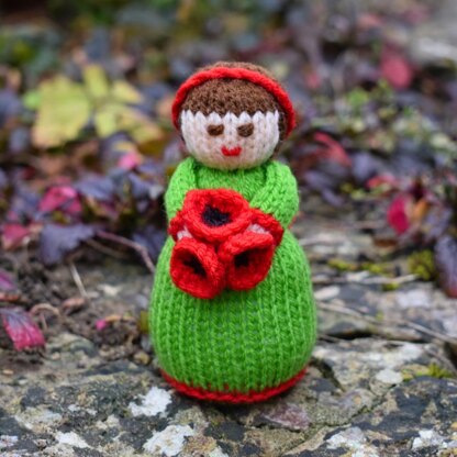 Poppy Doll Knitting Pattern - Toy Knitting Pattern