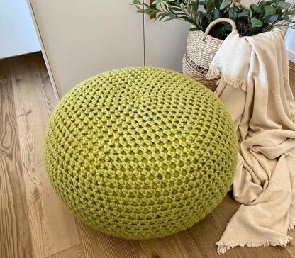 6 Crochet Pouf Patterns