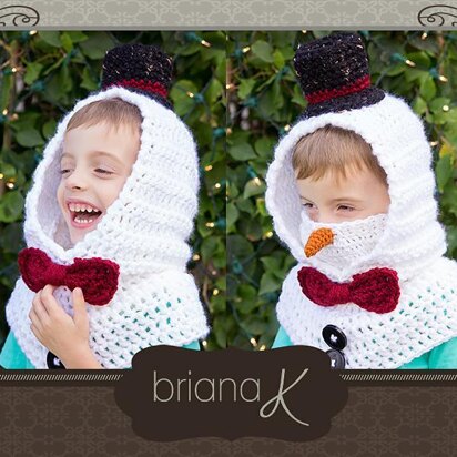 Snowman Hooded Cowl