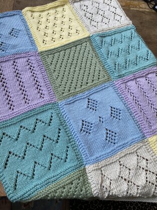 Lace Patchwork Blanket