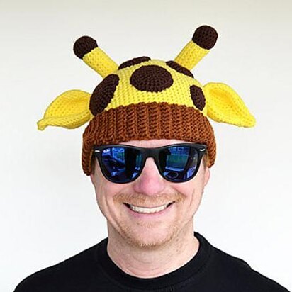 Giraffe Hat Crochet Pattern