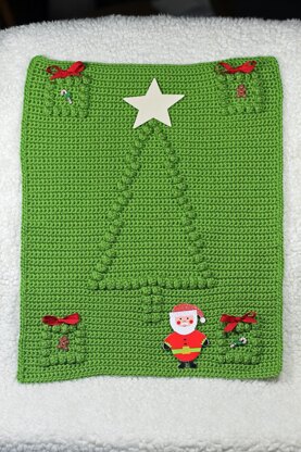 Christmas Tree Blanket Block