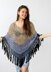 Ombre Canyon Poncho