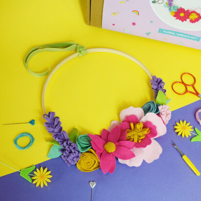 The Make Arcade Spring Wreath Kit