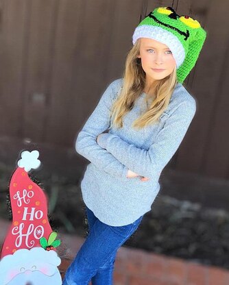 Grinch Christmas Elf Hat