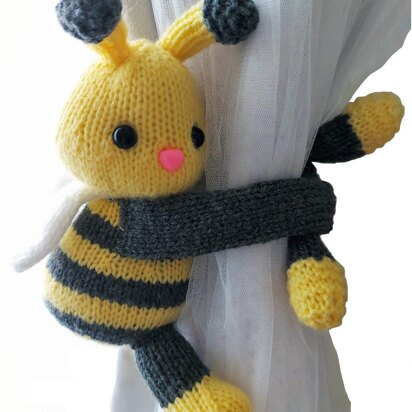 Bumble Bee Curtain Tieback Pull Back DK BB044