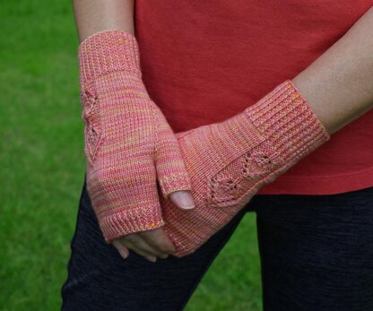 Autumn Days Fingerless Mitts