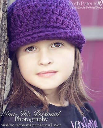 Chunky Newsboy Hat Crochet Pattern 136