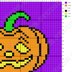 Jack-o’-lantern Baby Blanket SINGLE CROCHET PATTERN