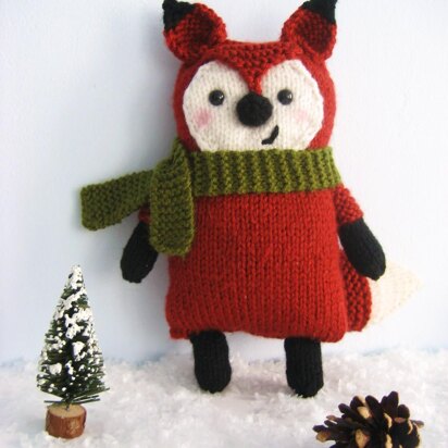 Knit Little Fox Amigurumi Pattern