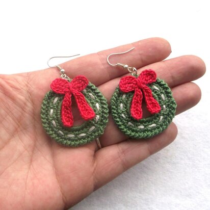 Wreath earrings