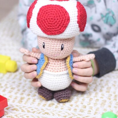 Toad Super Mario video game character - Kinopio