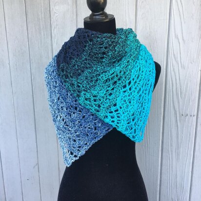 Ocean Waves Shawl